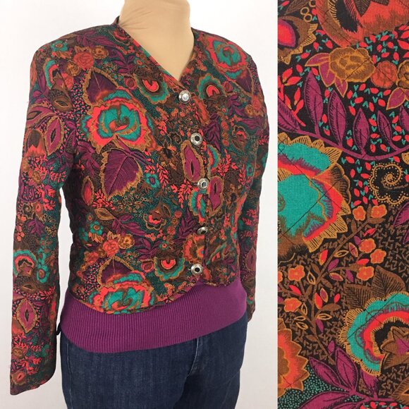 Quilted Jacket Cropped - Picture 1 of 12